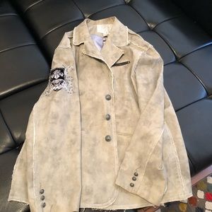 Grey sport coat